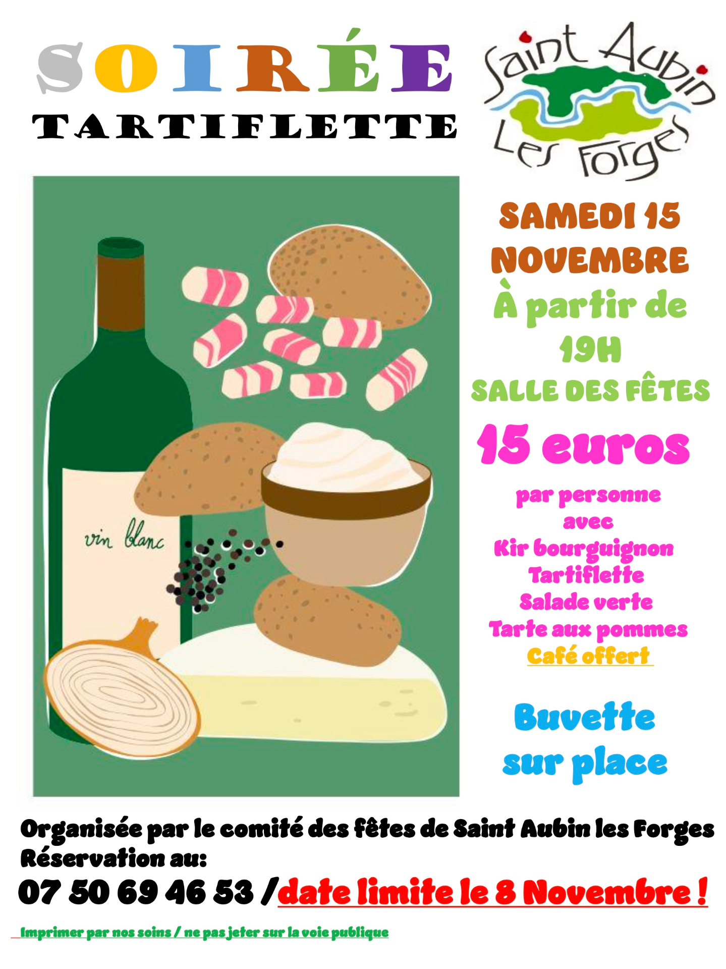 affiche tartiflette
