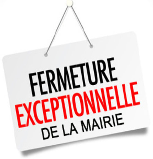 Fermeture mairie